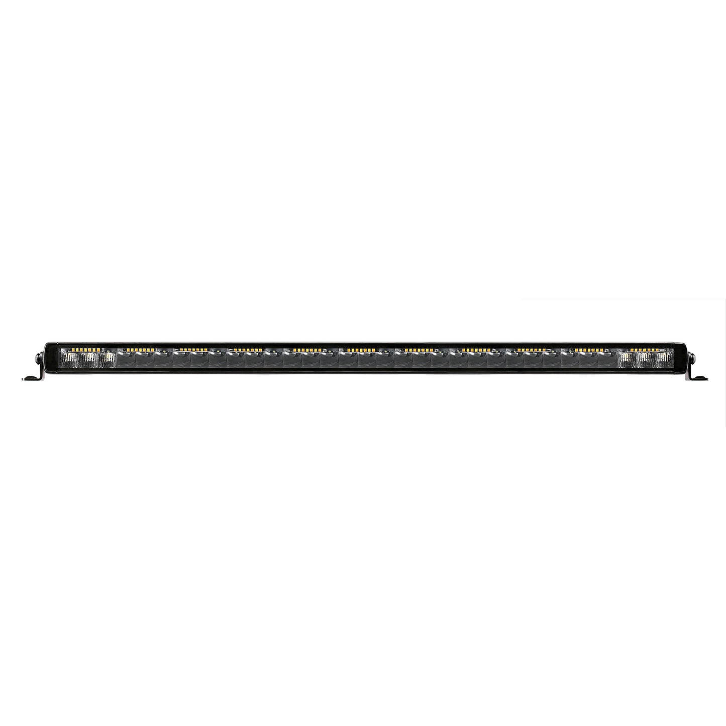 Go Rhino 751653212CSS Blackout Combo Series Lights 31.5" Single Row LED Light Bar With Amber Lighting Black