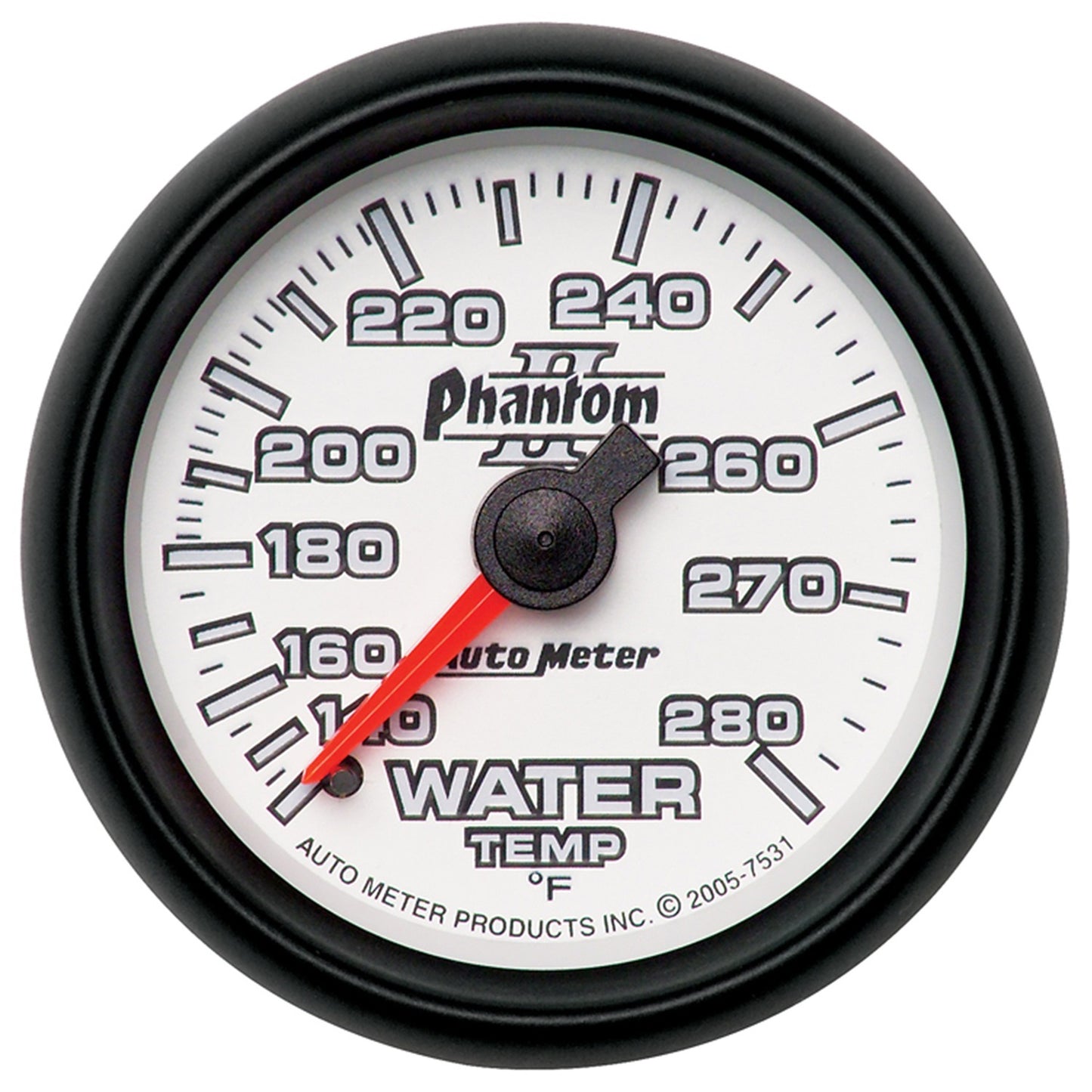 AutoMeter 2-1/16 in. WATER TEMPERATURE 140-280 Fahrenheit PHANTOM II 7531