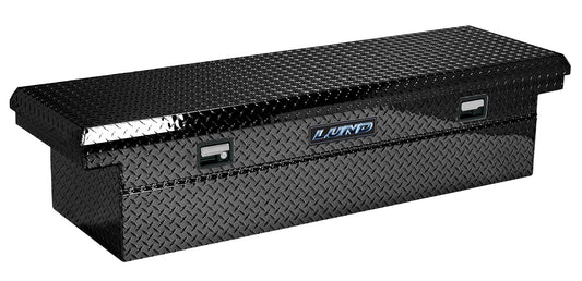 Lund 75400LP Challenger Gull Wing Crossover Storage Box Over 70.25-Inch Black Aluminum