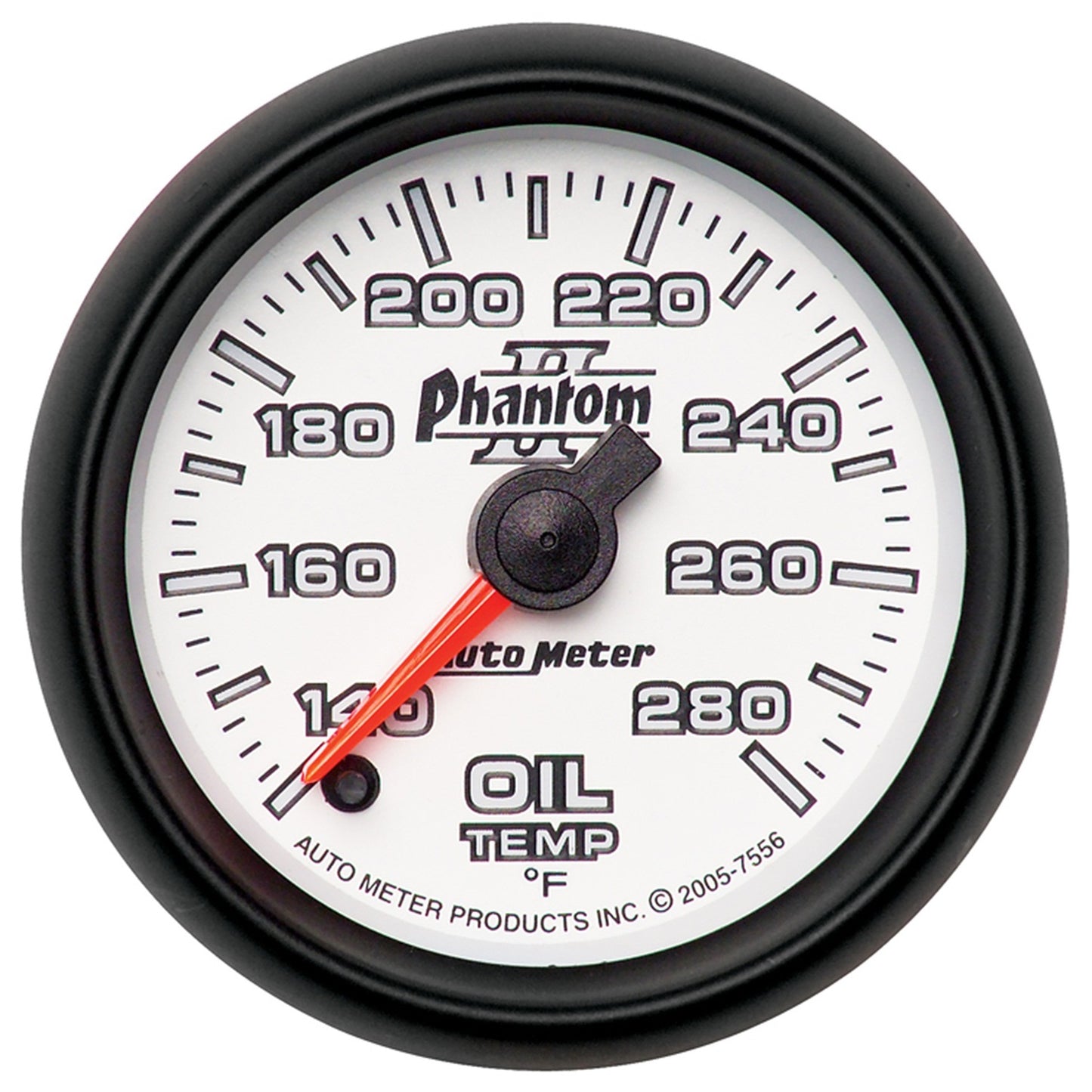 AutoMeter 2-1/16 in. OIL TEMPERATURE 140-280 Fahrenheit PHANTOM II 7556