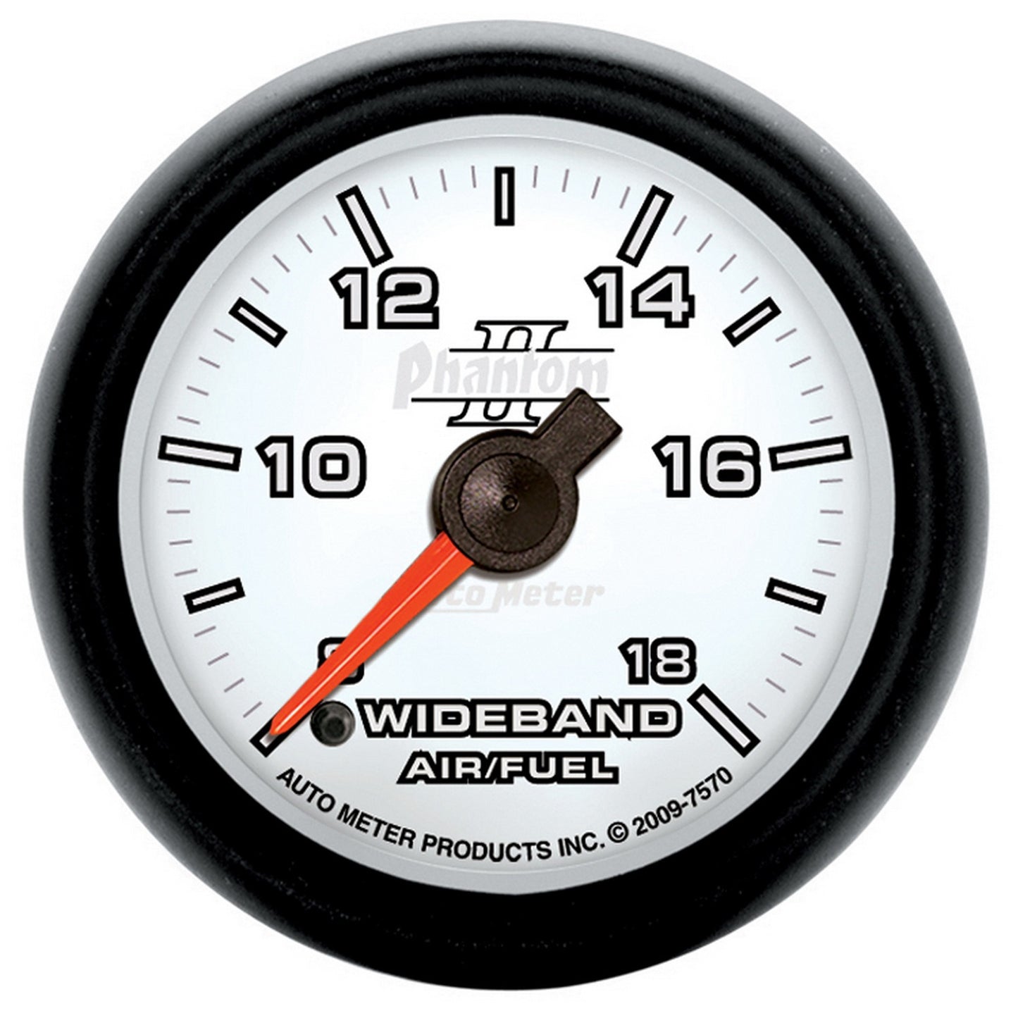 AutoMeter 2-1/16 in. WIDEBAND AIR/FUEL RATIO ANALOG 8:1-18:1 AFR PHANTOM II 7570