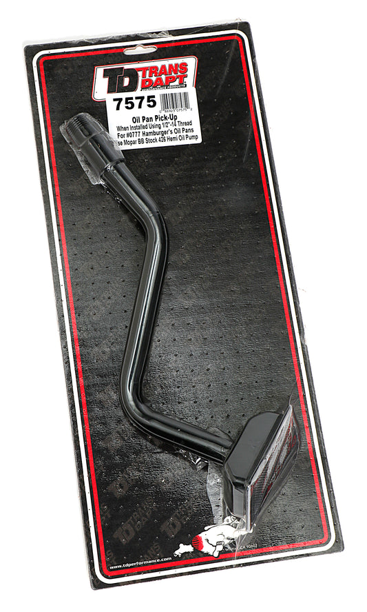 HAMBURGER'S PERFORMANCE PRODUCTS HAMBURGER'S OIL PAN PICKUP; FITS HAMBURGER'S #0777 OIL PAN WITH STOCK 426 HEMI PUMP 7575