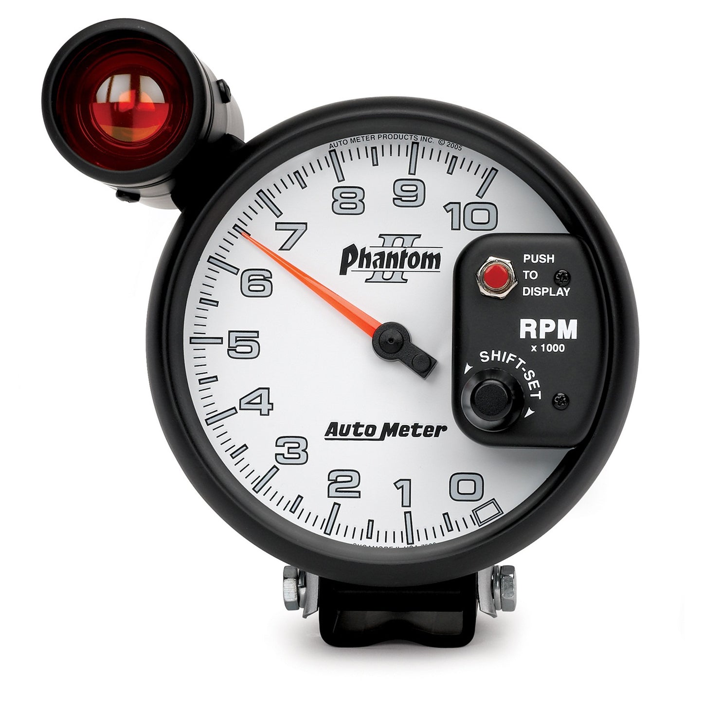 AutoMeter 5 in. PEDESTAL TACHOMETER 0-10000 RPM PHANTOM II 7599
