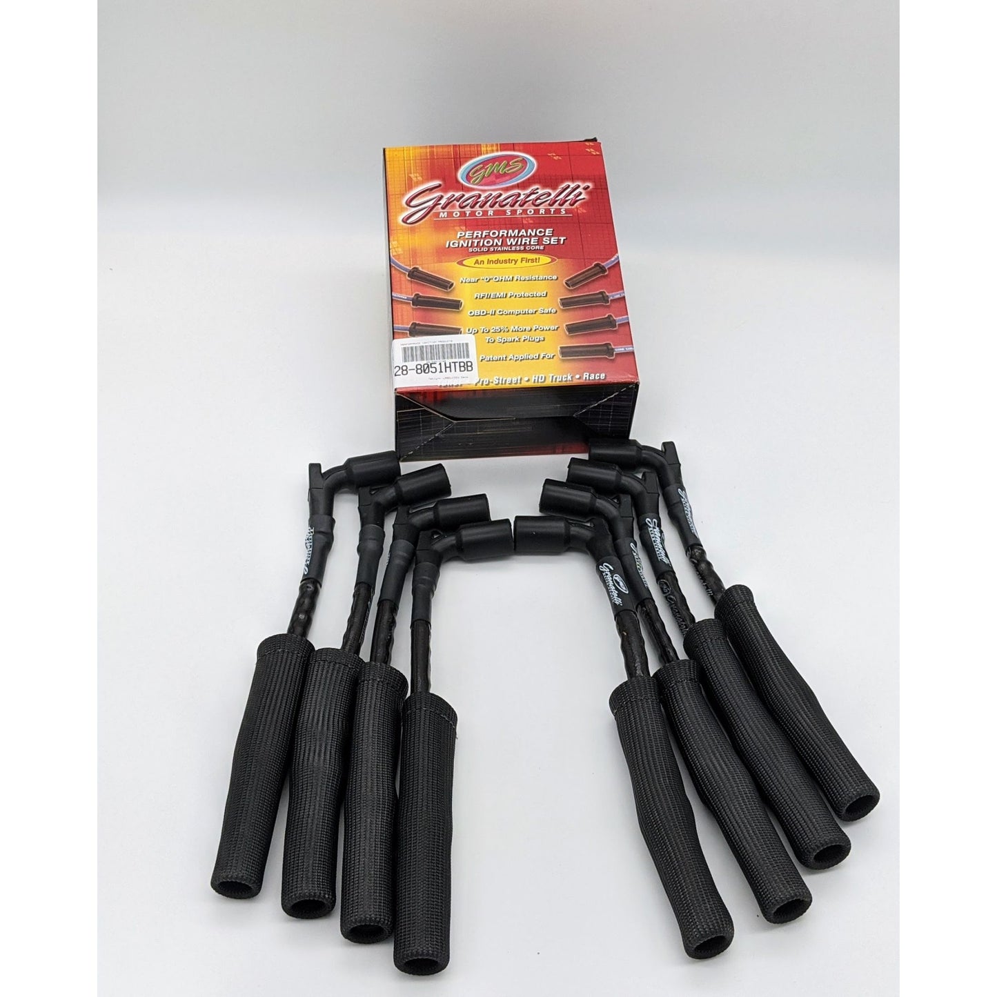 Granatelli Hi-Perf C-N-P Ignition Wire Connector Kit 28-8051HTBB