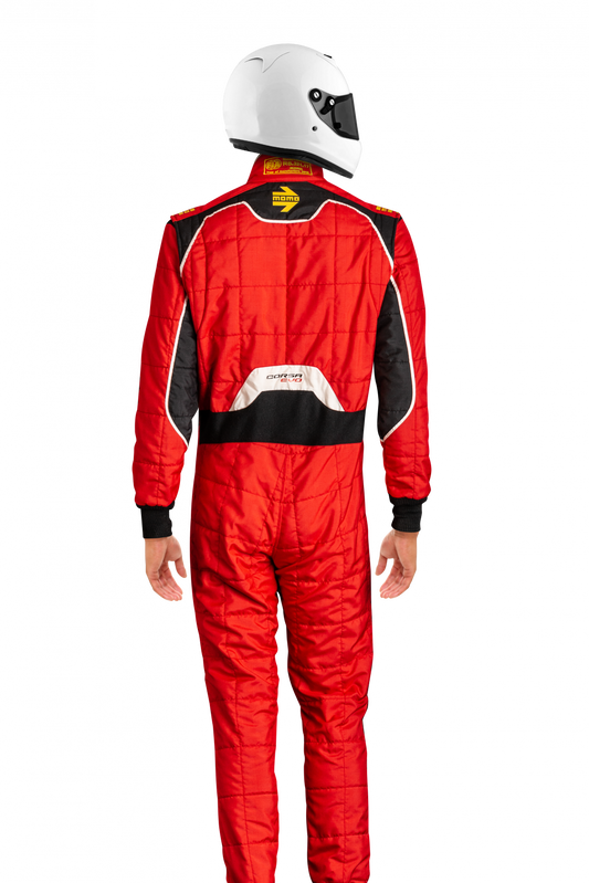 MOMO Corsa Evo Red Size 60 Racing Suit TUCOEVORED60
