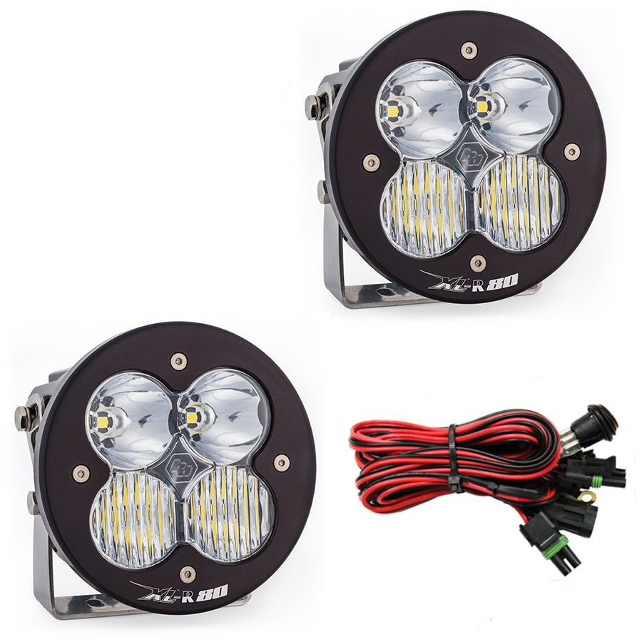 Baja Designs XL-R 80 LED Auxiliary Light Pod Pair 767803
