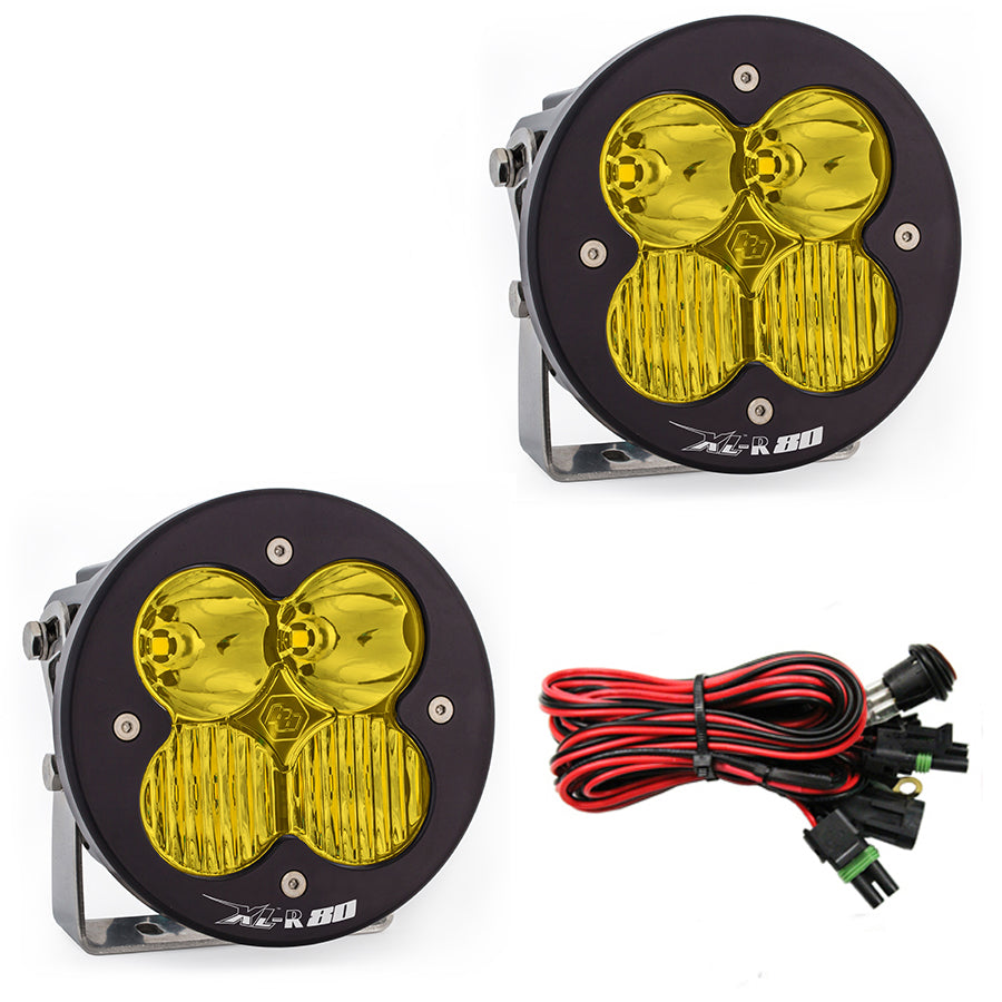 Baja Designs XL-R 80 LED Auxiliary Light Pod Pair 767813