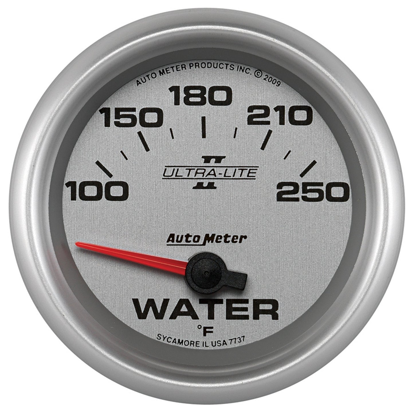 AutoMeter 2-5/8 in. WATER TEMPERATURE 100-250 Fahrenheit ULTRA-LITE II 7737