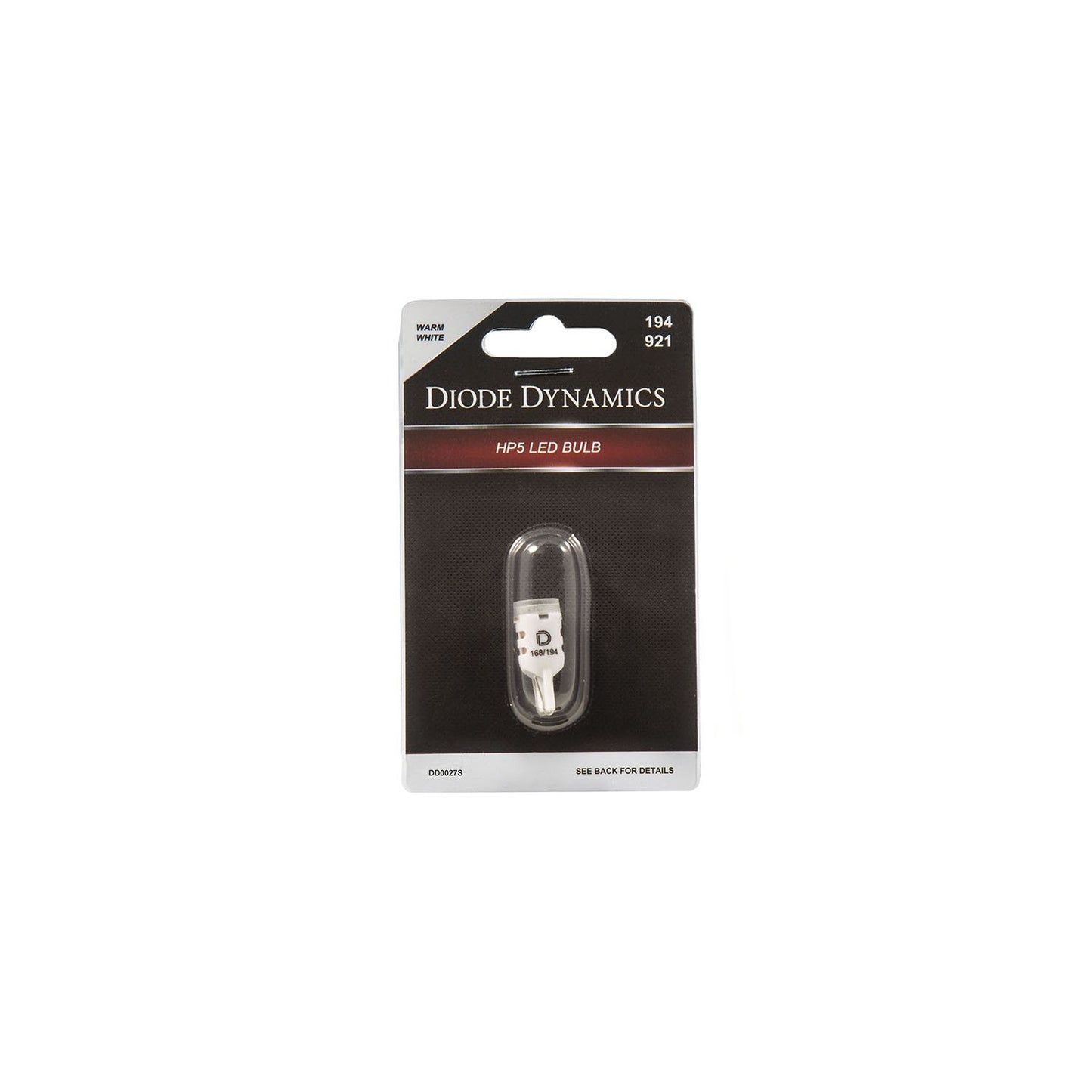 Diode Dynamics - DD0334S - 194 HP5 LED Warm White Short (single)