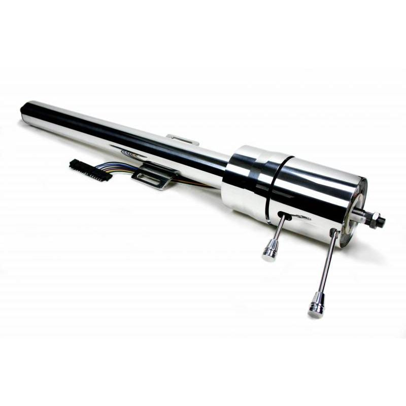 IDIDIT Retrofit 78-79 Ford Half-Ton Truck; Tilt Floor Shift; Brushed Aluminum 1070810030