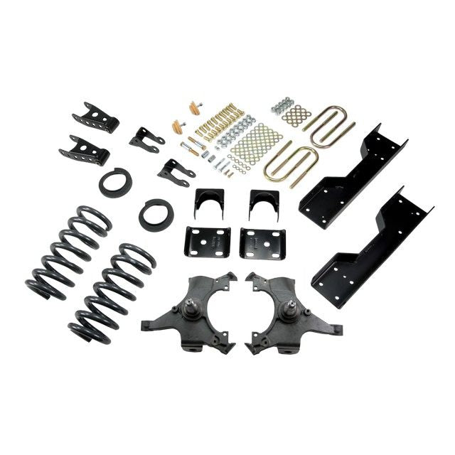 BELLTECH 689 LOWERING KITS Front And Rear Complete Kit W/O Shocks 1992-1998 Chevrolet Silverado/Sierra C1500 (Std Cab ext 454 SS) 4 in. or 5 in. F/6 in. or 7 in. R drop W/O Shocks