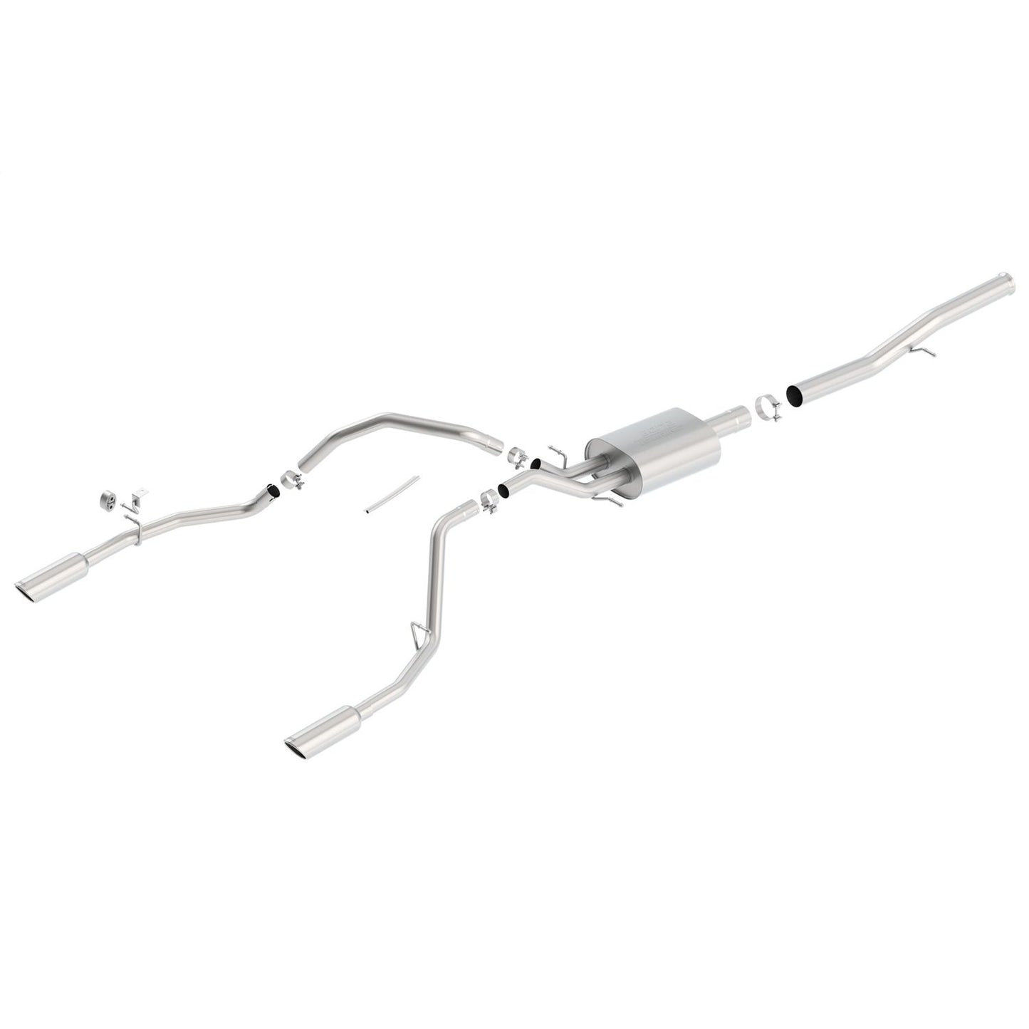 Borla 2014-2018 Chevrolet Silverado 1500/ GMC Sierra 1500 Cat-Back Exhaust System Touring 140570