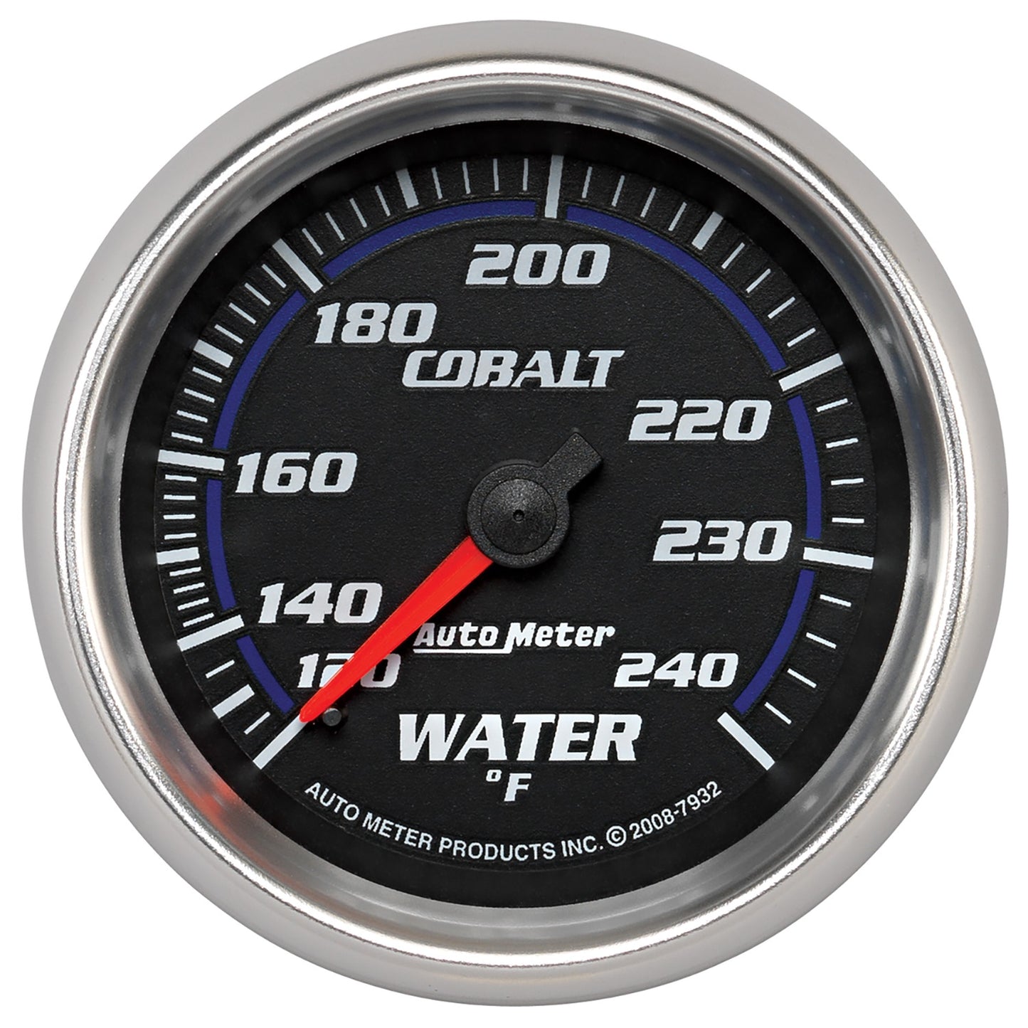 AutoMeter 2-5/8 in. WATER TEMPERATURE 120-240 Fahrenheit COBALT 7932
