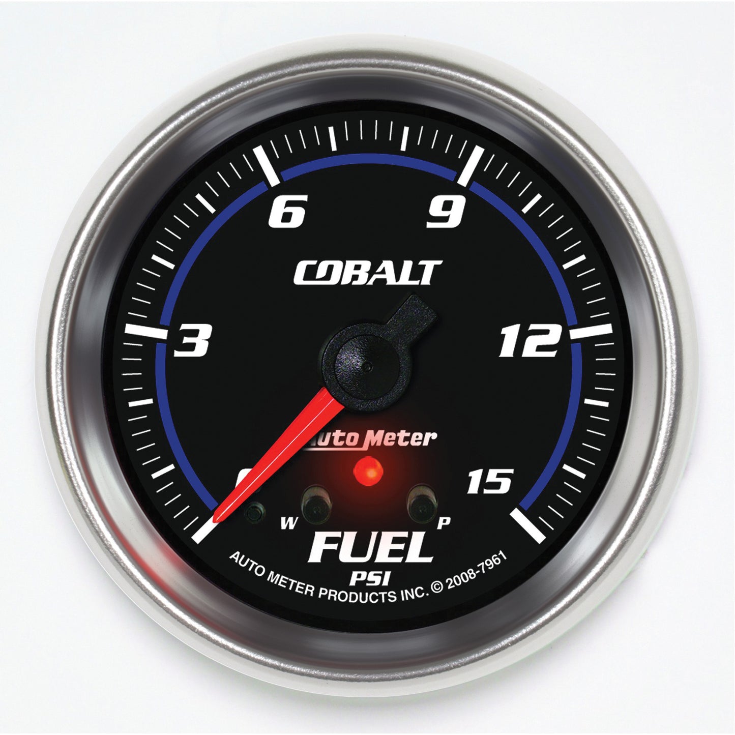 AutoMeter 2-5/8 in. FUEL PRESSURE 0-15 PSI COBALT 7961
