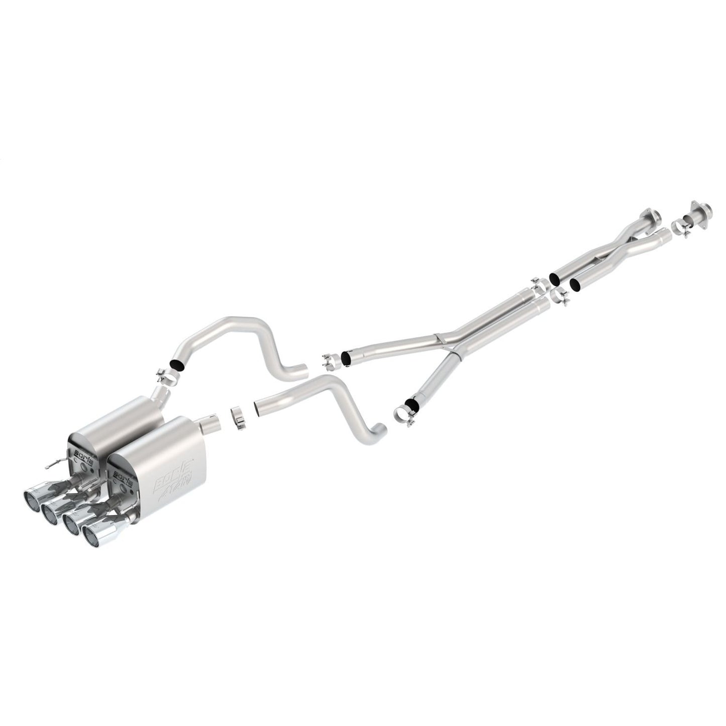 Borla 2005-2008 Chevrolet Corvette C6 Cat-Back Exhaust System ATAK 140453