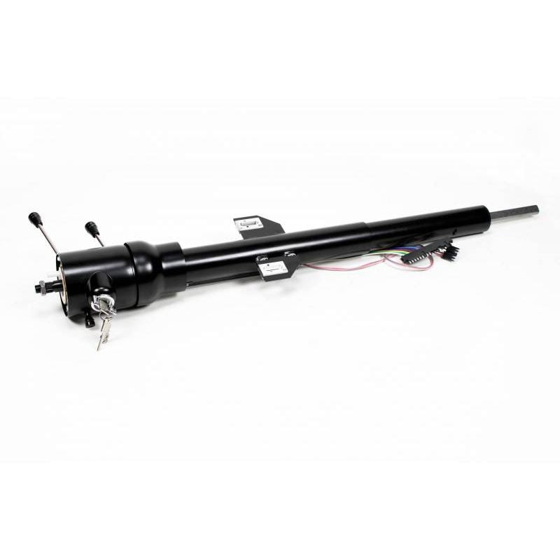 IDIDIT Retrofit 70-76 Chrysler A-Body; Tilt Floor Shift w/Ignition; Black Powder Coat 1620840051