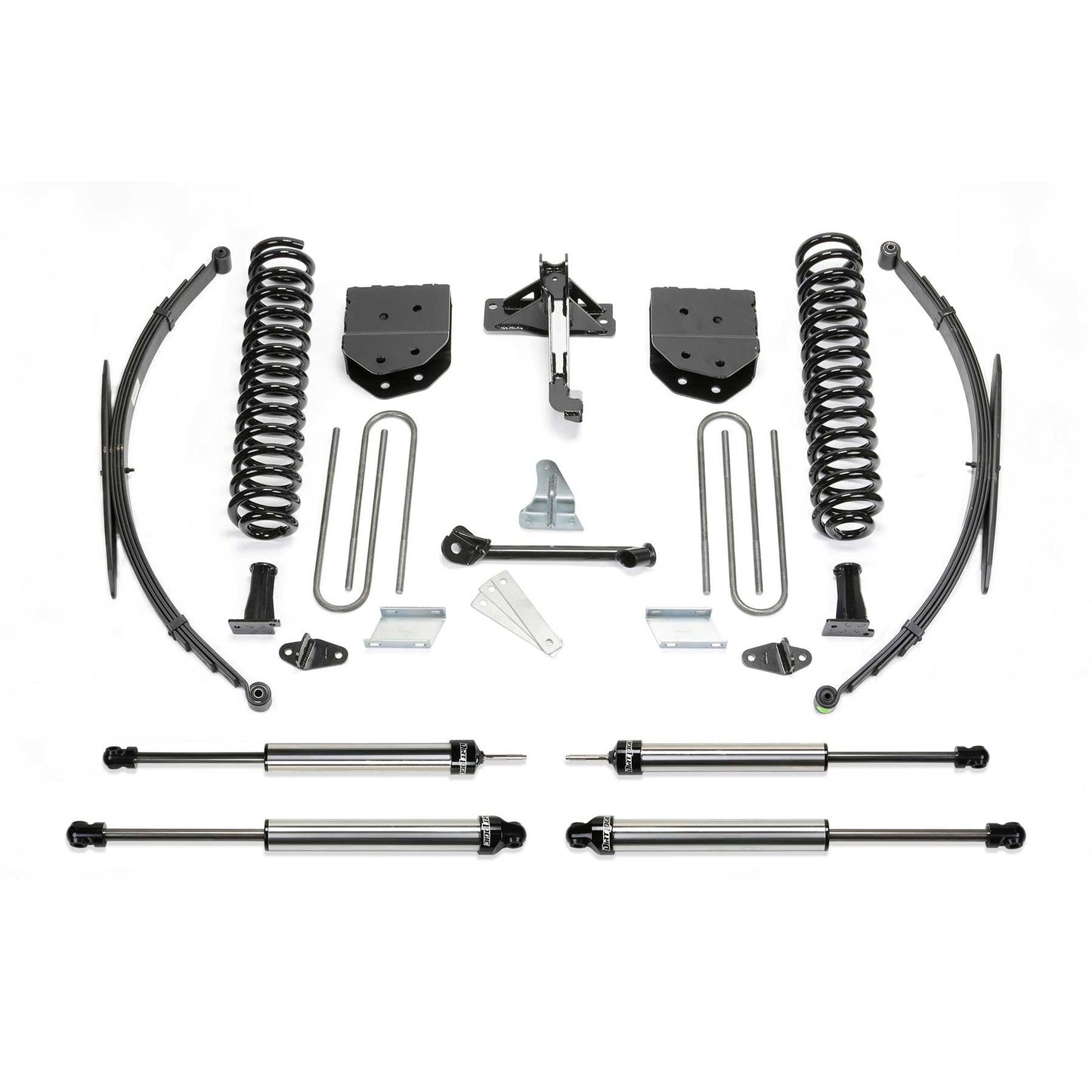 Fabtech 8" BASIC SYS W/DLSS SHKS & RR LEAF SPRNGS 2008-16 FORD F250/350 4WD K2127DL