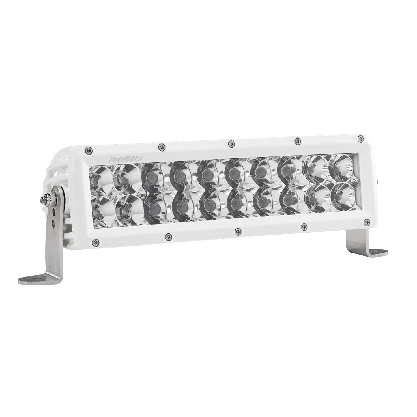 RIGID Industries E-Series PRO LED Light Spot/Flood Combo 10 Inch White Housing 810313