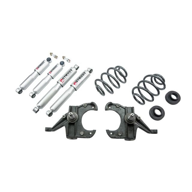 BELLTECH 955SP LOWERING KITS Front And Rear Complete Kit W/ Street Performance Shocks 1963-1970 Chevrolet C10 3 in. F/3 in. or 4 in. R drop W/ Street Performance Shocks