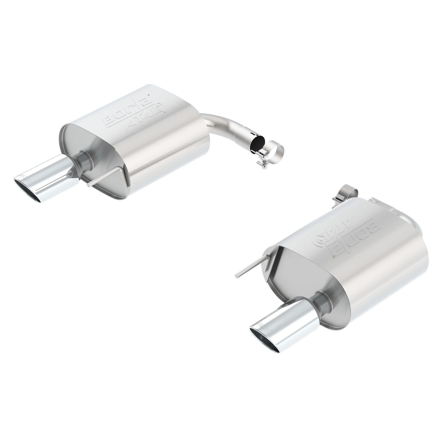 Borla 2015-2021 Ford Mustang 2.3L EcoBoost/ 3.7L V6 Axle-Back Exhaust System ATAK 11890