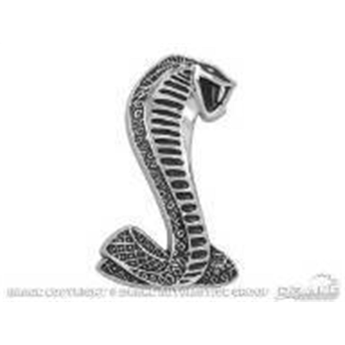 Drake Muscle Shelby Cobra Fender Emblem F6ZZ-16228-A