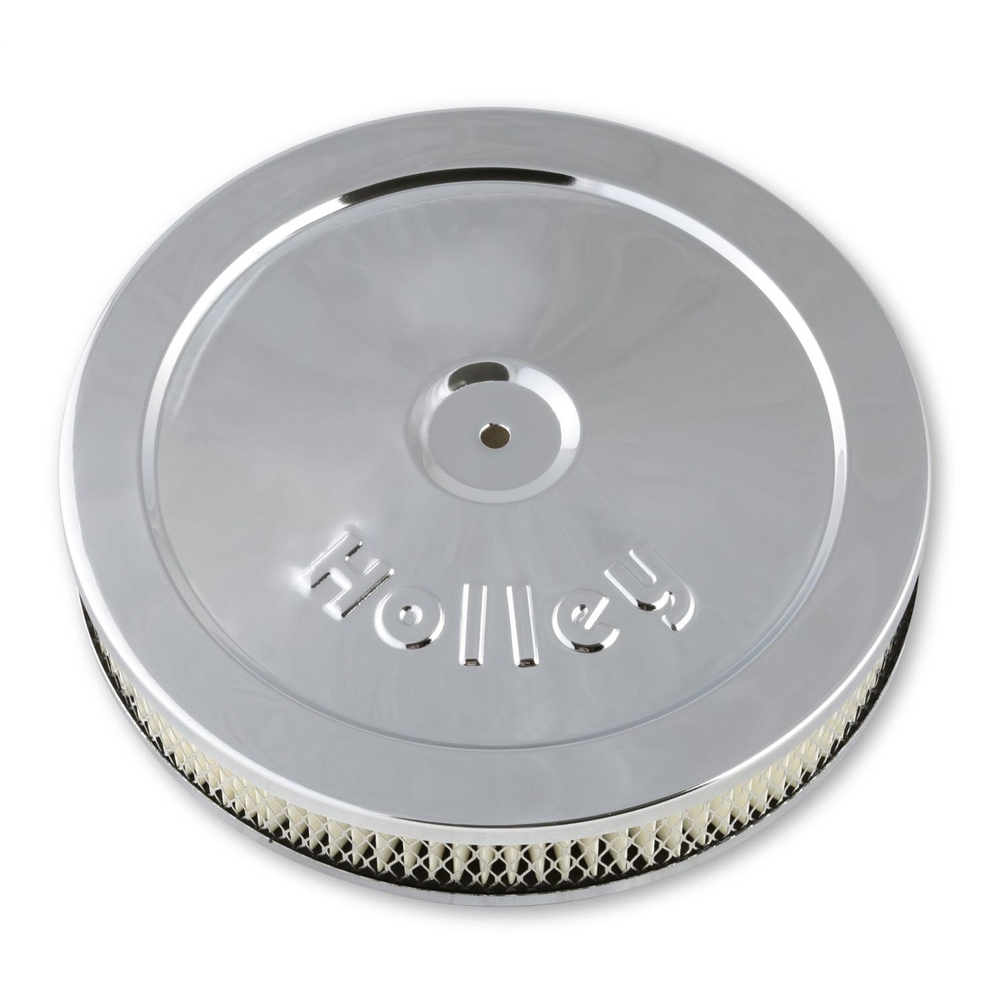 Holley Chrome Round Air Cleaner 120-145