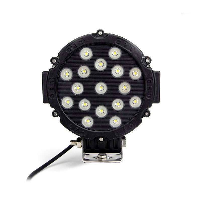 Quake LED - QAF166 - 7 Inch Work Light 51 Watt Spot Aftershock Series