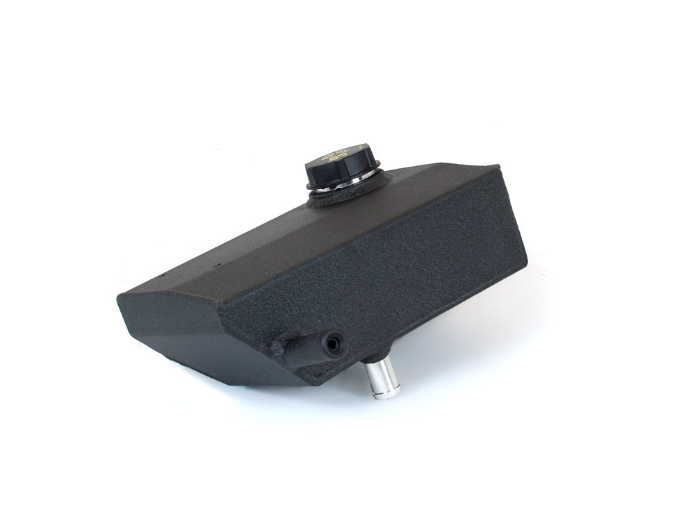 Canton 80-227BLK Alum Coolant Expansion Tank For C7 Corvette Black Powder Coat