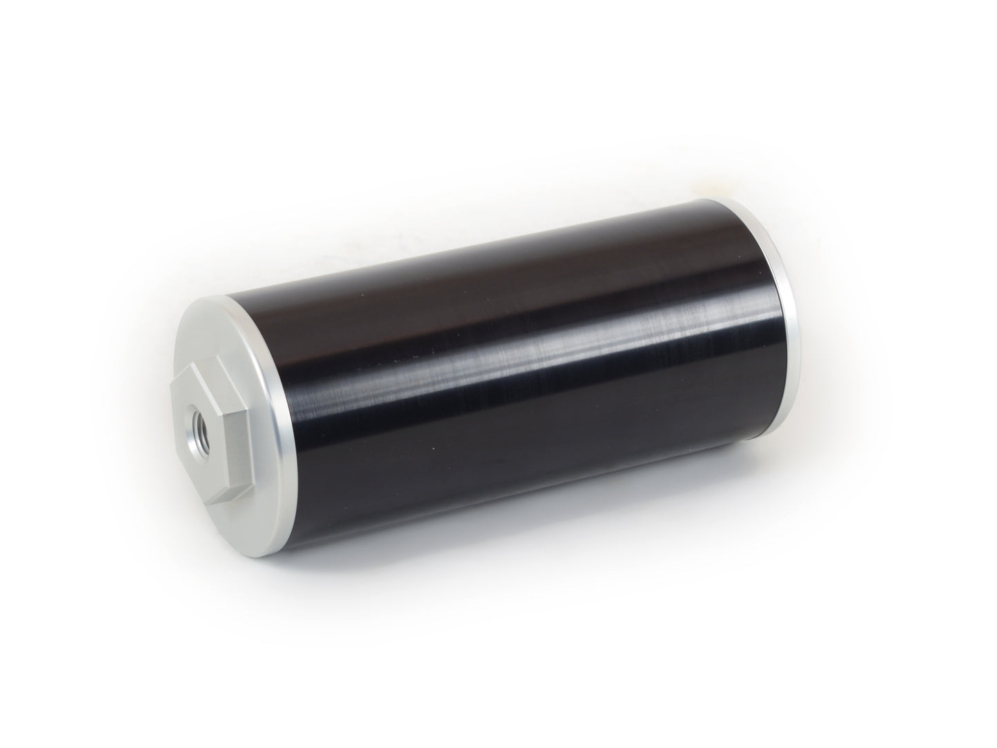 Canton 80-250 Aluminum Overflow Catch Tank Billet Aluminum Black Finish