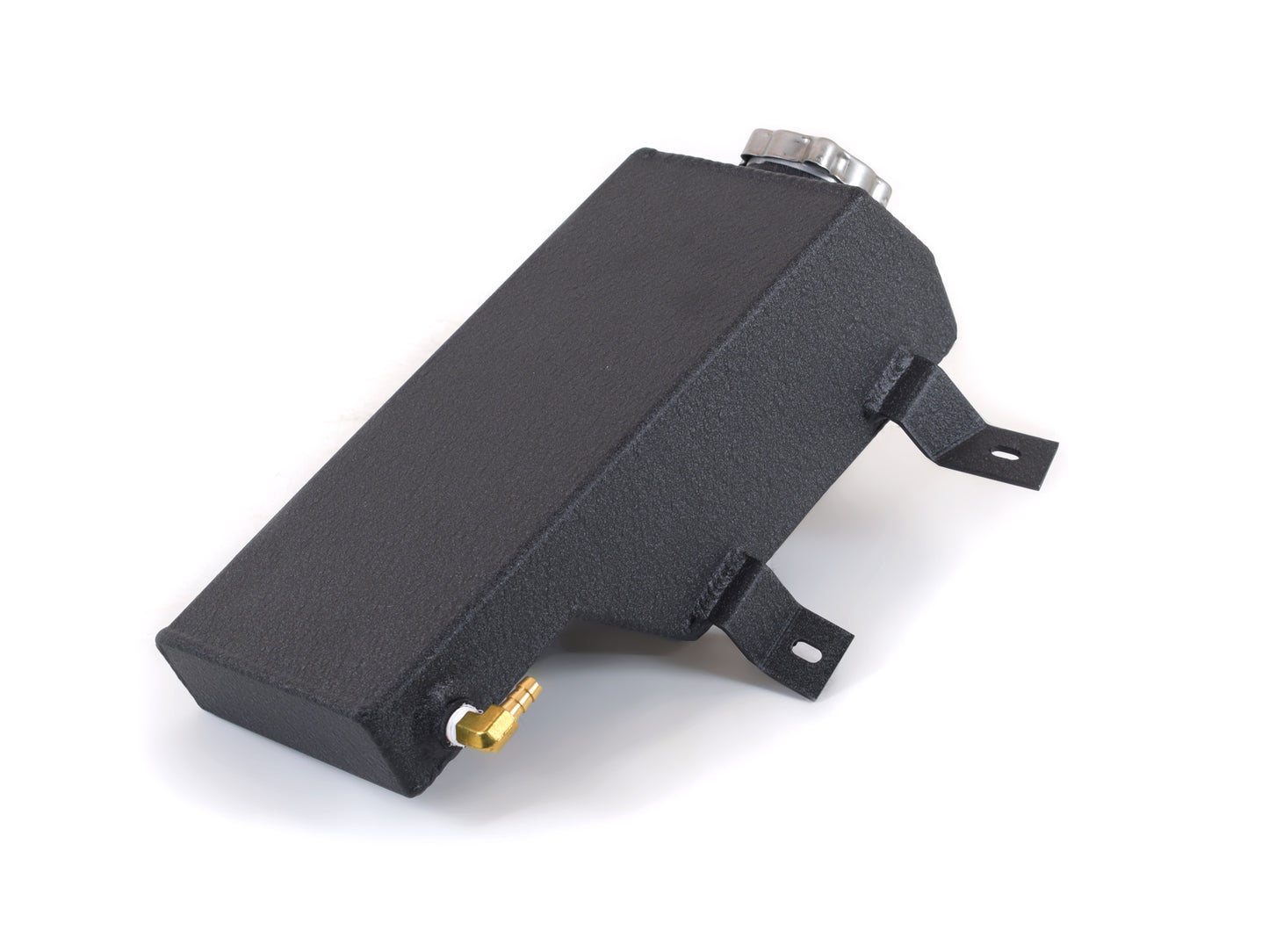 Canton 80-290BLK Aluminum Coolant Tank 1981-1995 Jeep Cj & Wrangler Black