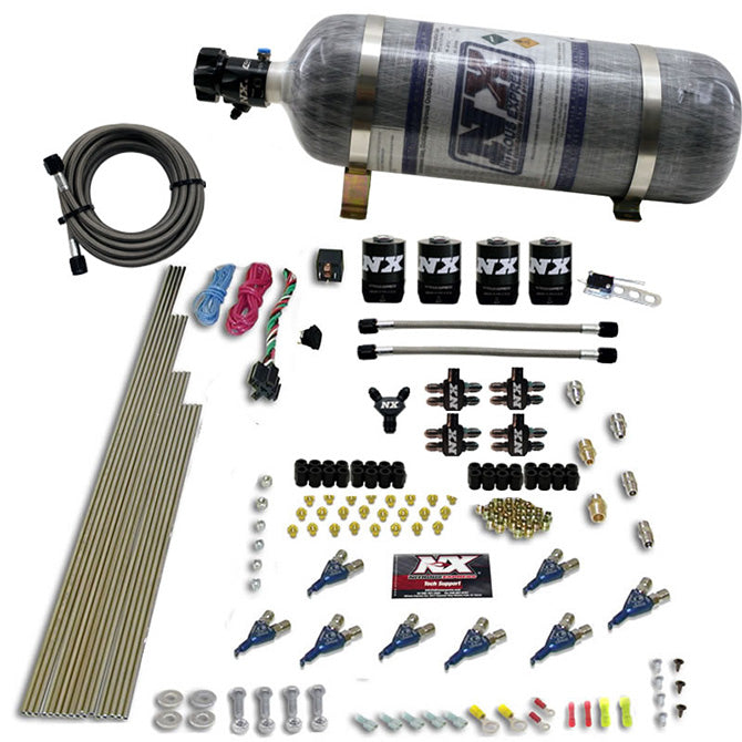 Nitrous Express 8-CYL ALCOHOL (250-350-450-550HP) WITH COMPOSITE BOTTLE NX-80005-12