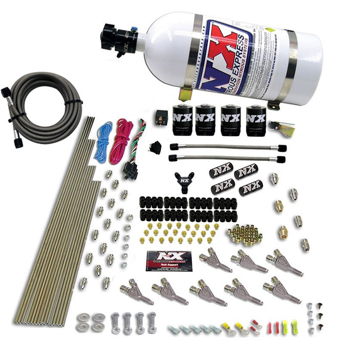 Nitrous Express VORTECH NOZZLE SYSTEM WITH 10LB BOTTLE NX-80016-10