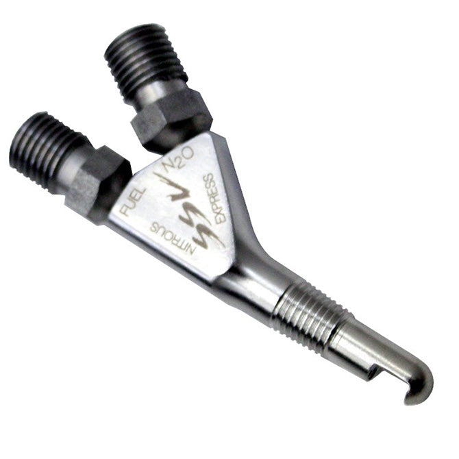 Nitrous Express VORTECH NOZZLE SYSTEM (200-500HP) GAS W/ DIST. BLOCK & 4 SOLENOIDS LESS BOTTLE NX-80016-00