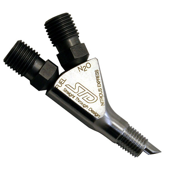 Nitrous Express STD NOZZLE SYSTEM (200-500HP) GAS W/ DIST. BLOCK & 4 SOLENOIDS LESS BOTTLE NX-80018-00