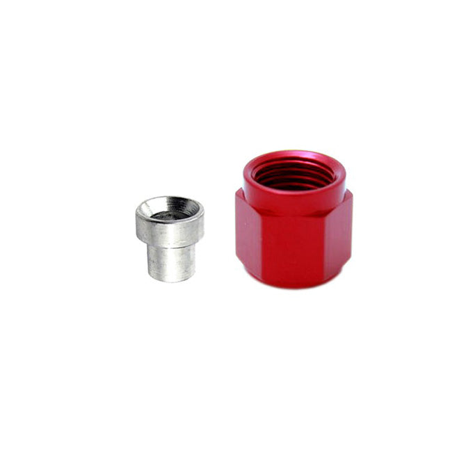 Nitrous Express 3AN B-NUT & SLEEVE (RED) EA. NX-80091