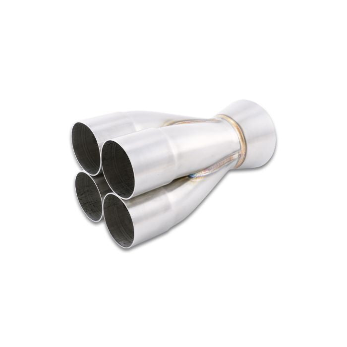 Vibrant Performance - 10321 - 4-1 Merge Collector 2.375 in. Inlet I.D.; Merge O.D. - 3.50 in.; Outlet O.D. - 4.00 in.