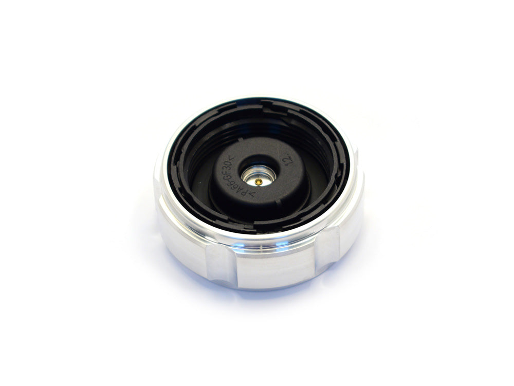Canton 81-236 Aluminum Coolant Cap Billet Scalloped Style Mustang 1994-2014