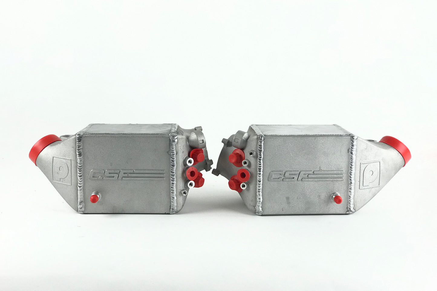 CSF Cooling Racing BMW F1X M5 & M6 Twin Charge-Air-Cooler Set - Raw Finish 8109R