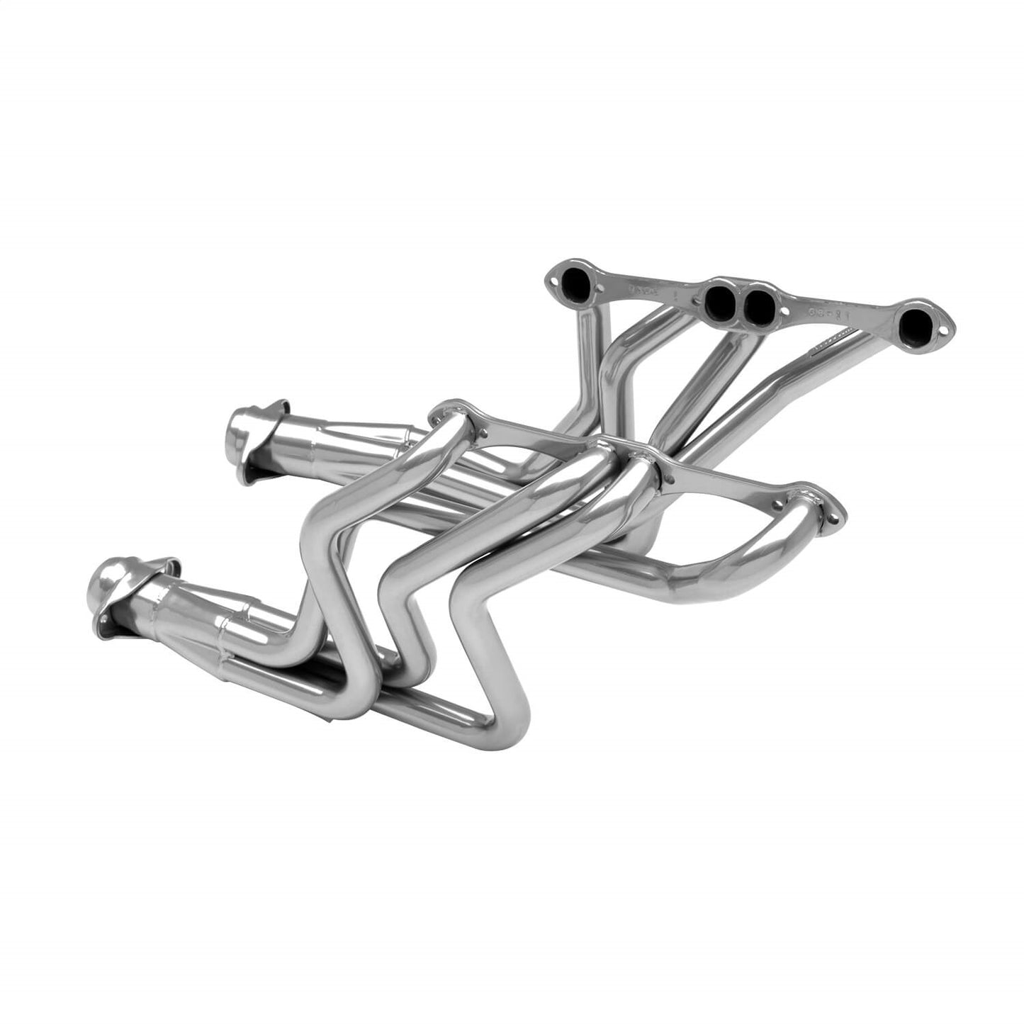 Flowmaster 814110 Header 409S - 4-1 One piece - 3.00 in. Ball and Socket Flange Outlet - Pair