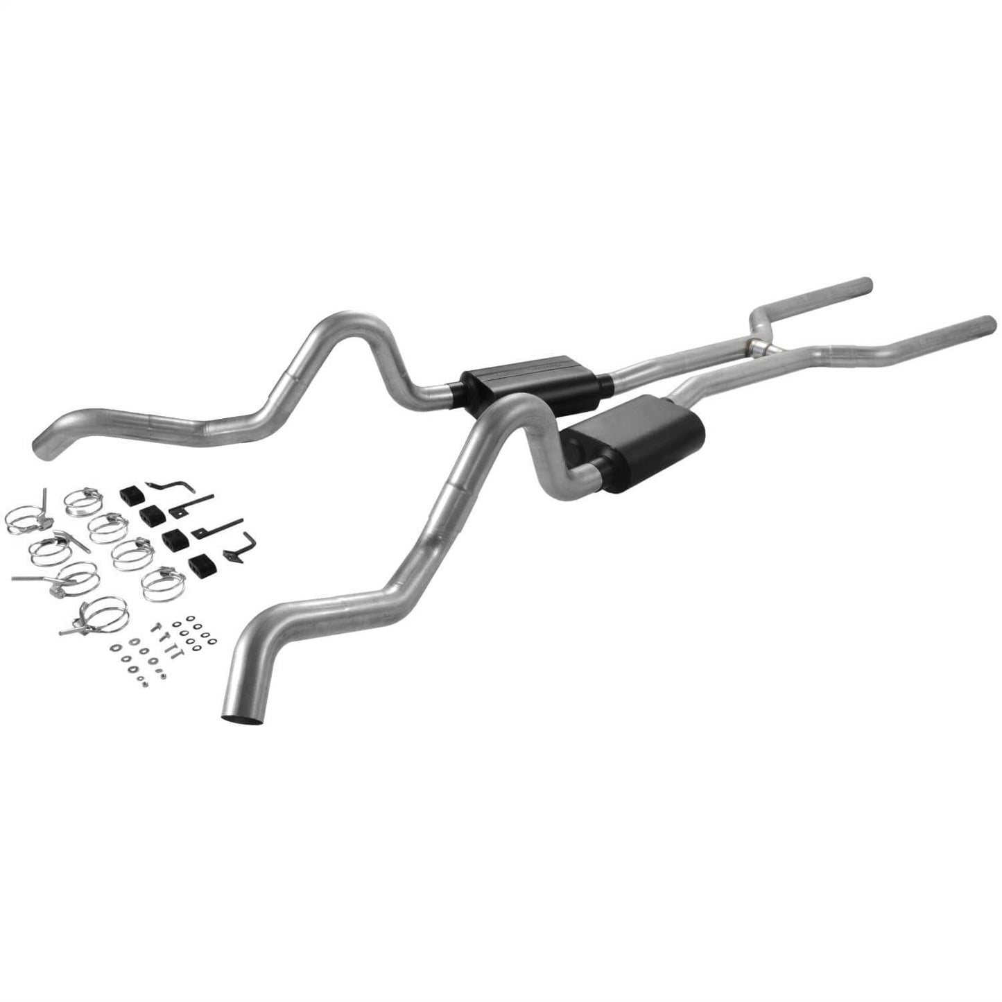 Flowmaster 817202 Header-back System 409S - Dual Side Exit - American Thunder - Aggressive Sound