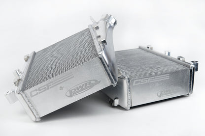 CSF Cooling Racing Audi C8 RS6/RS7 High-Performance Twin Intercooler Set - Raw Billet 8194