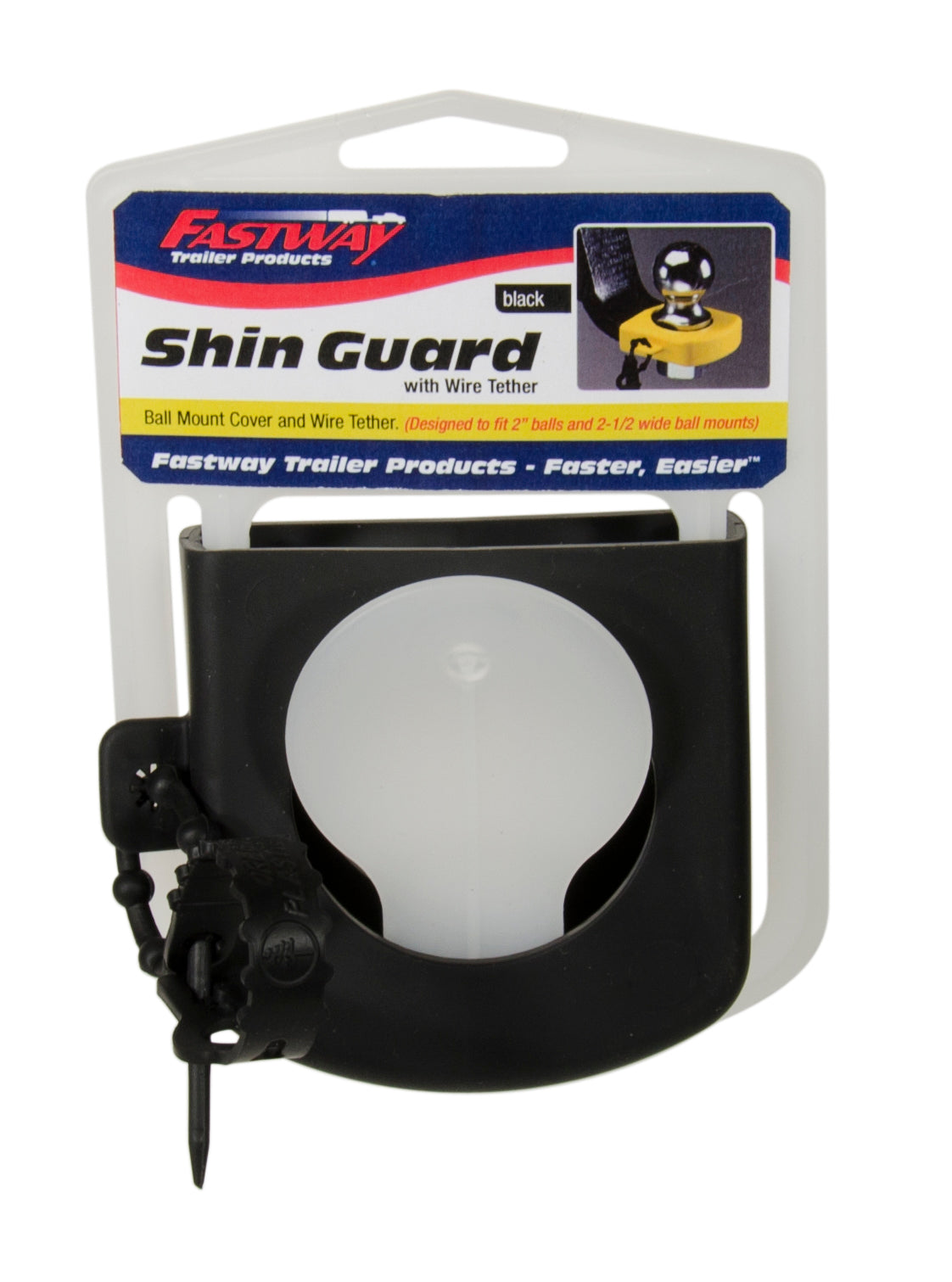 Fastway Trailer - Shin Guard; Black 82-00-3125