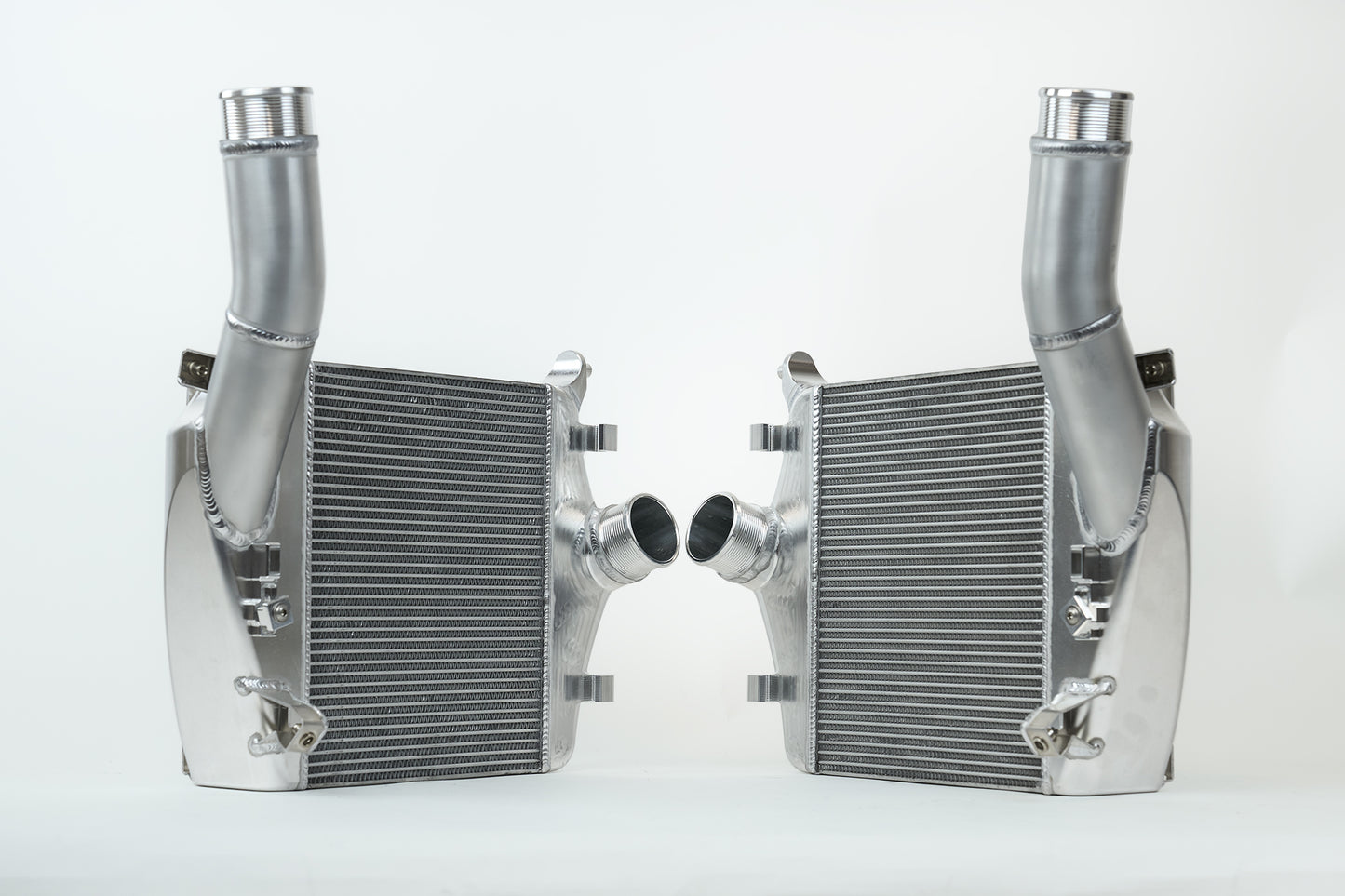 CSF Cooling Racing Lamborghini Urus / Audi RS Q8 Twin Intercooler Set - Raw Billet 8211R