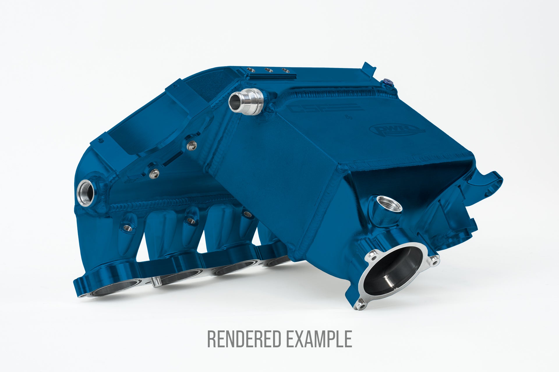 BMW S58 LevelUp Charge Air Cooler Manifold Custom Finish Milky Motorsports