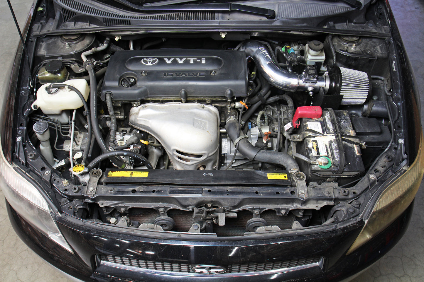 HPS Performance Gain 7.9 Hp & 9.2 Lb-ft. Of Tq Improve Throttle Response High Flow Air Filter 827-515BL