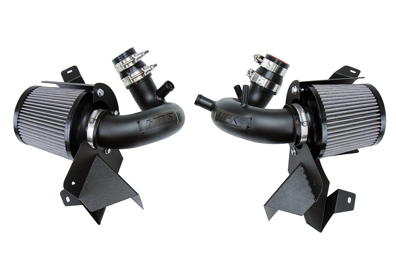 HPS Performance Add 12.1 Hp & 12.7 Lb-ft. Of Tq Improve Throttle Response High Flow Air Filter 827-703WB