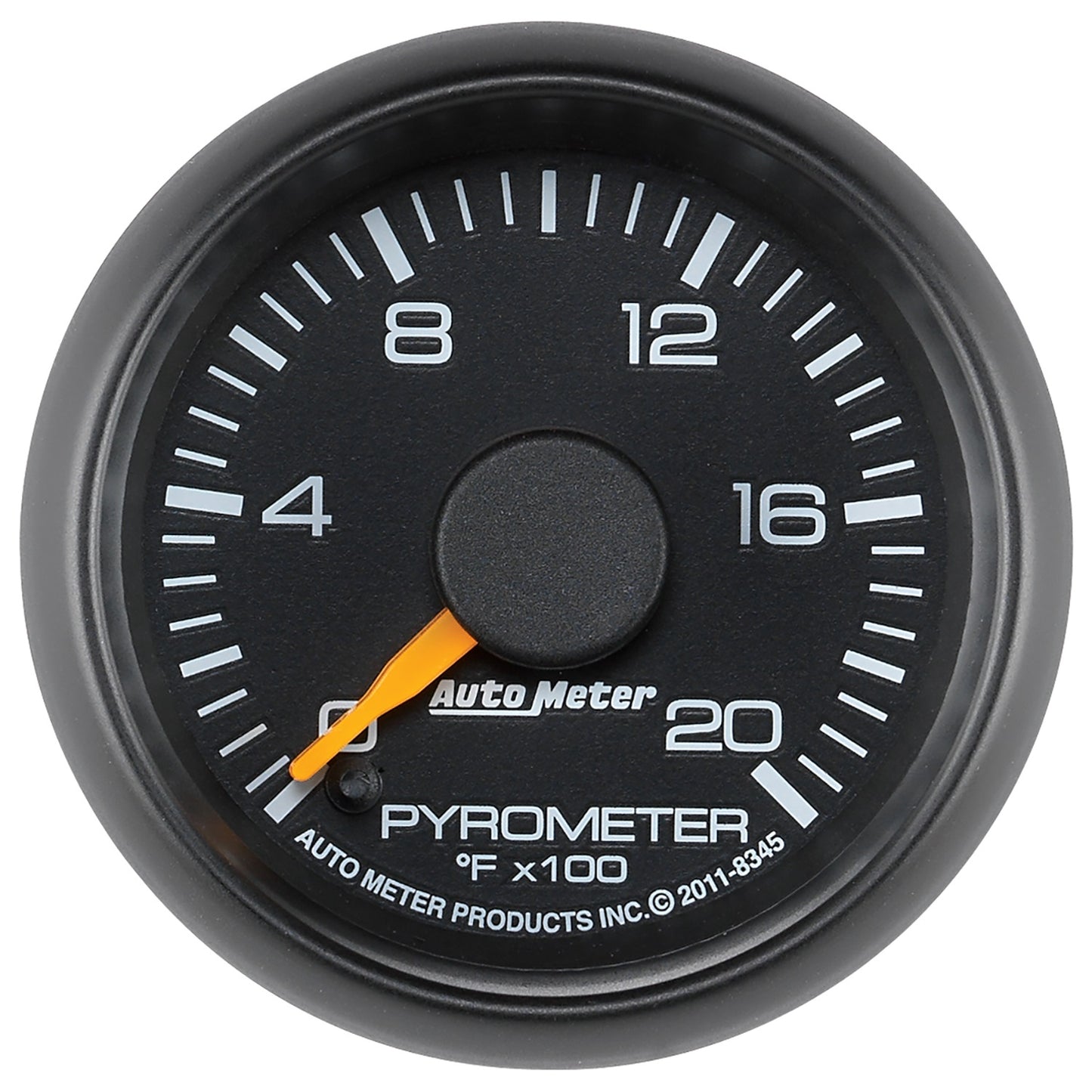 AutoMeter 2-1/16 in. PYROMETER 0-2000 Fahrenheit GM FACTORY MATCH 8345