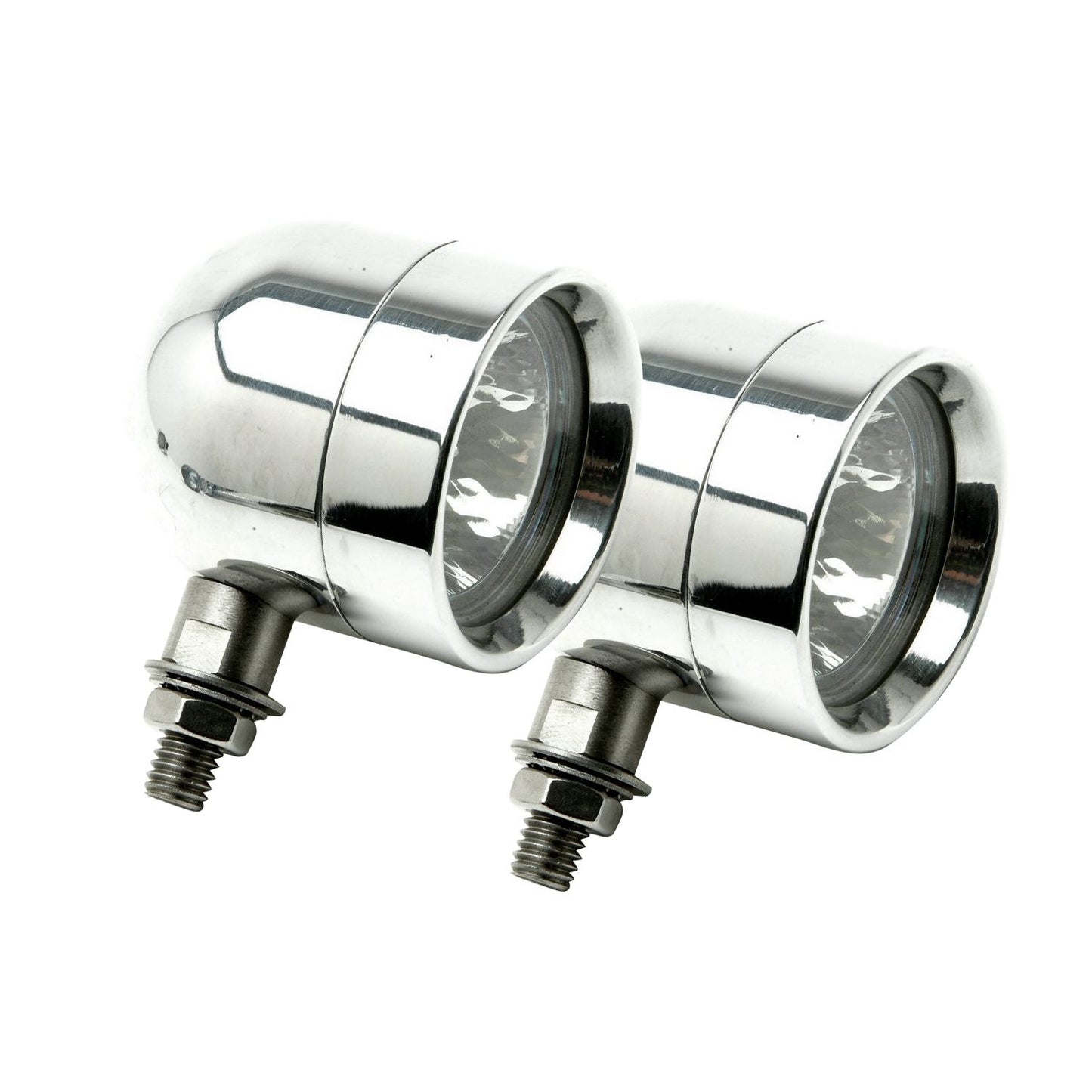 Lazer Star Lights 75 WATT SHORTY SPOT POLISHED RIGID MOUNT LSK4175S