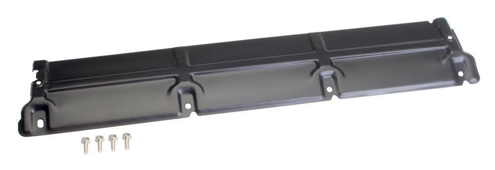 Trans-Dapt Performance Radiator Support Panel; 1968-77 Chevelle; Heavy-Duty Radiator; 31-3/8 In. X 5-3/4 In.- Asphalt Black 8428