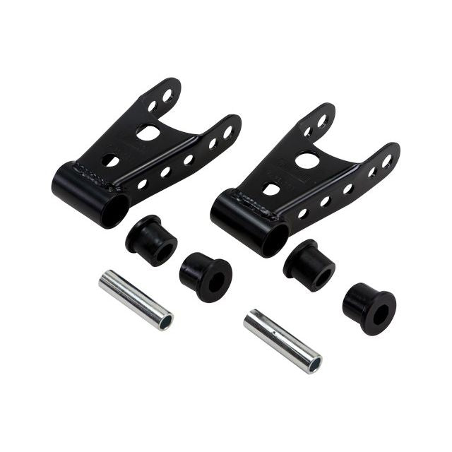 BELLTECH 6423 SHACKLE KIT 1 in. Drop Leaf Spring Shackle 2011-2018 Chevrolet Silverado/Sierra 2500 Pickup 2015 Ford F150 (Ext/Crew Cab short bed) 1' Rear Drop